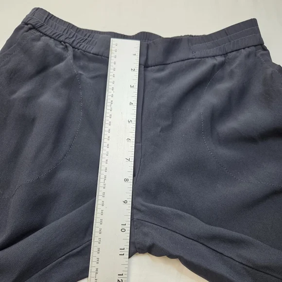 Akris Punto Women’s Navy Blue Wide Leg Pull-On Pants Size US 8 IT 44